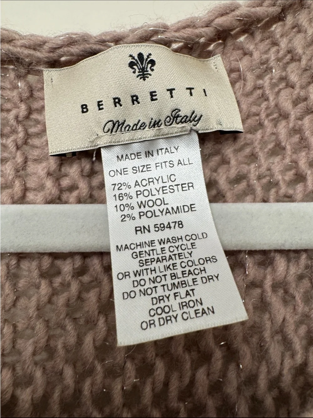 Berretti italy pink